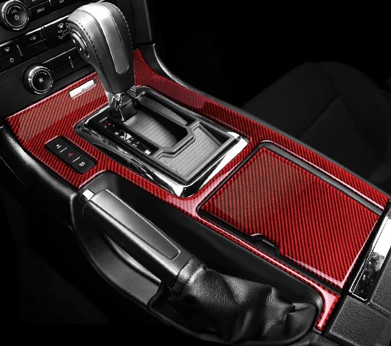 Carbon Fiber Interior Center Console Color Change Carbon Fiber