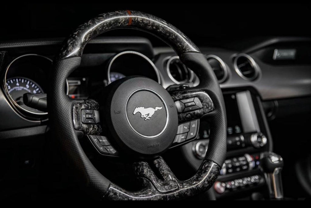 Forged Carbon Fiber Steering Wheel (2015-2020)