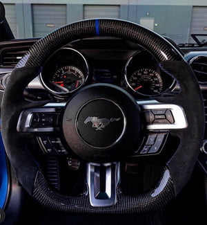 Carbon Fiber Steering Wheel No LED (2015-2021)
