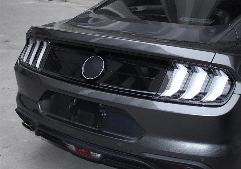 Passend für 2018 2022 Ford Mustang Komplettes Scheinwerfer Rücklicht Rauch  Tinte Kit Abdeckung Overlay Zubehör Zubehör 2019 2020 2021 Ecoboost GT -   Österreich